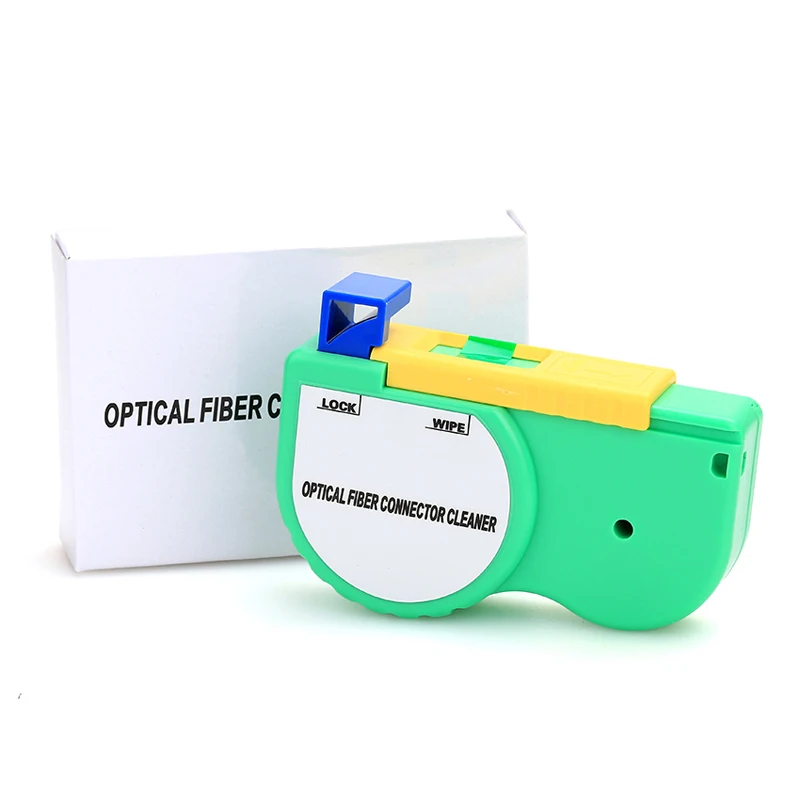 

Optical Fiber Connector Cleaner for SC, FC, ST, LC, MPO, MTP, MTRJ / FTTH Tool