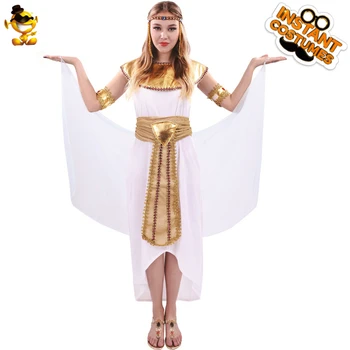 

DSPLAY Temperament Carnival Party New Style Egypt Queen Newly Design Elegant Women's Dress Outfits Fashionable Cosplay Costume