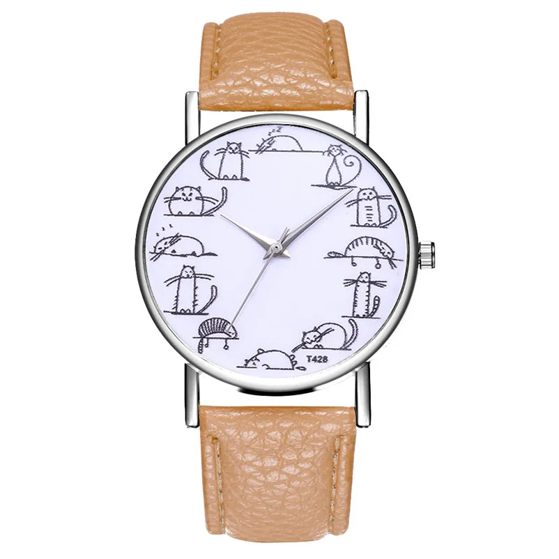 Montre Femme Top Brand Luxury Women Watches Temperament Wild leather band Wrist Watches Fashion clock relogio feminino Y06 (14)
