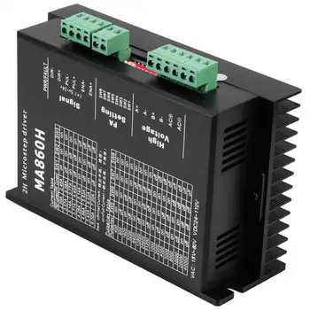 

MA860H Stepper Motor Driver Controller Module 18-80V AC / 24-110V DC 7.2A for 2 Phase 86 Motor DC Motor Driver