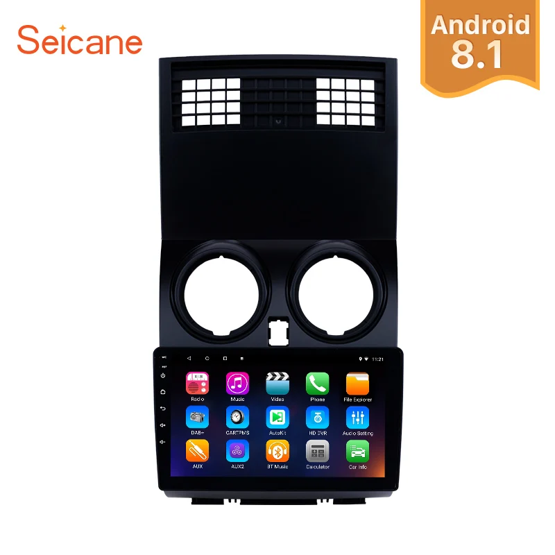 Seicane для 2005 2018 NISSAN Qashqai 9 дюймов Android 8 1 Bluetooth автомобильное радио GPS навигация USB