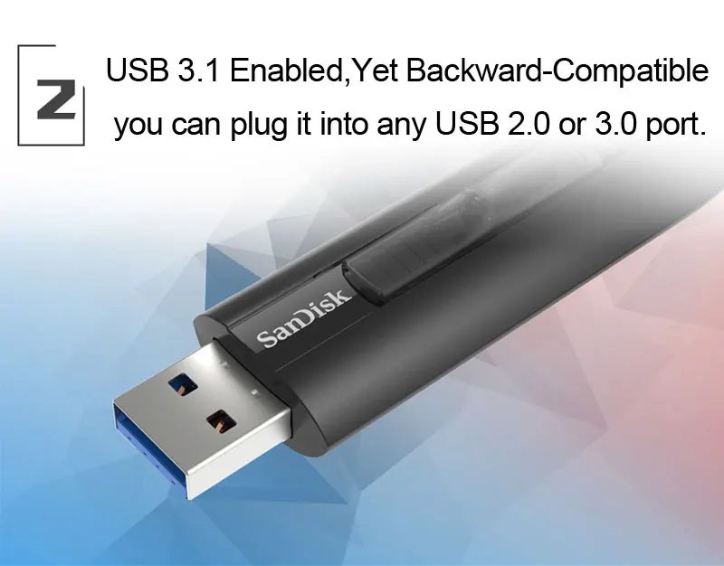 SanDisk Extreme Go USB 3,1 флеш-накопитель 128 ГБ флеш-накопитель 64 ГБ высокоскоростная карта памяти USB накопитель U диск SDCZ800