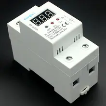 2 P 40A 220 V reconexão automática sobre a tensão e sob a proteção da tensão relé com Voltímetro tensão monitor de dispositivo de proteção