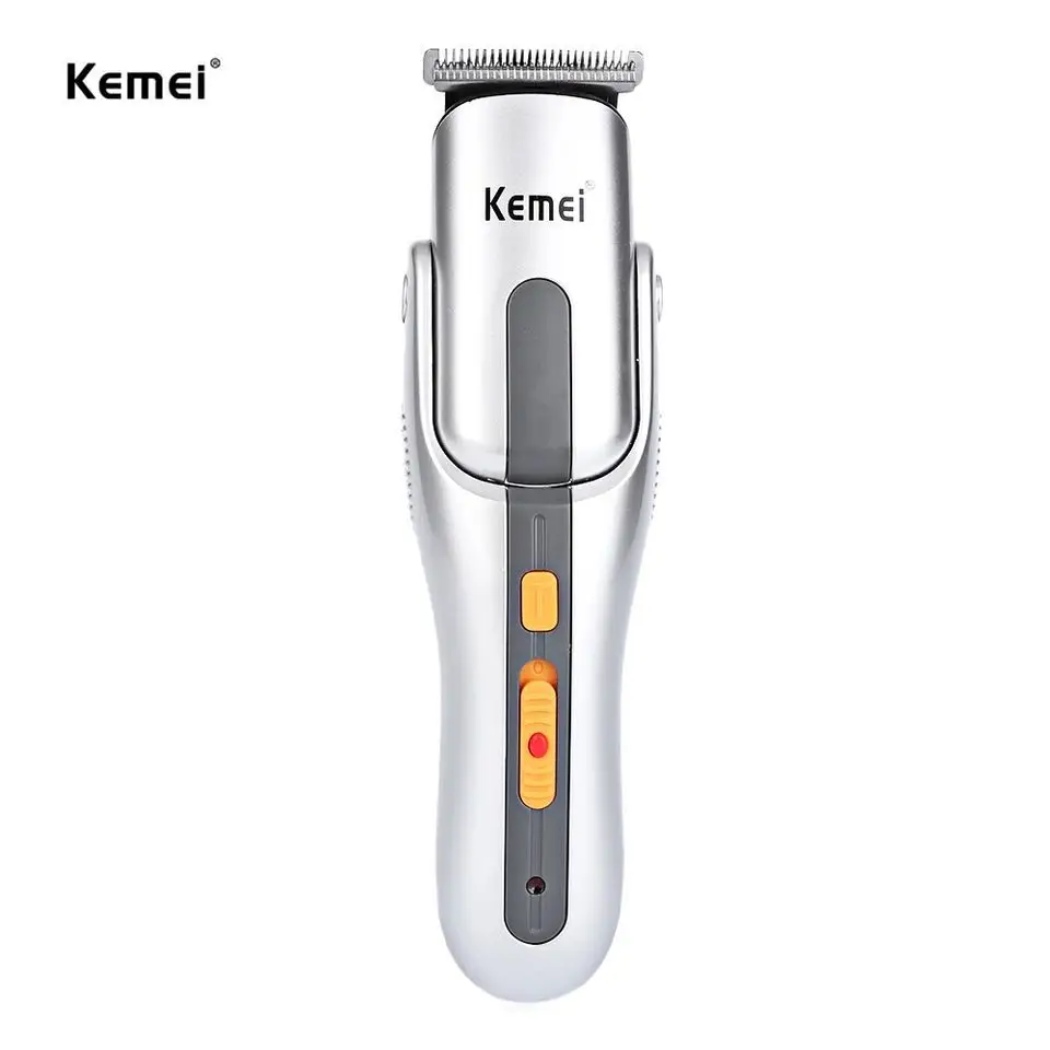 New Cutter Electric Hair Clipper Rechargeable Hair Trimmer Shaver Razor Cordless Adjustable Clipper - Цвет: Серебристый