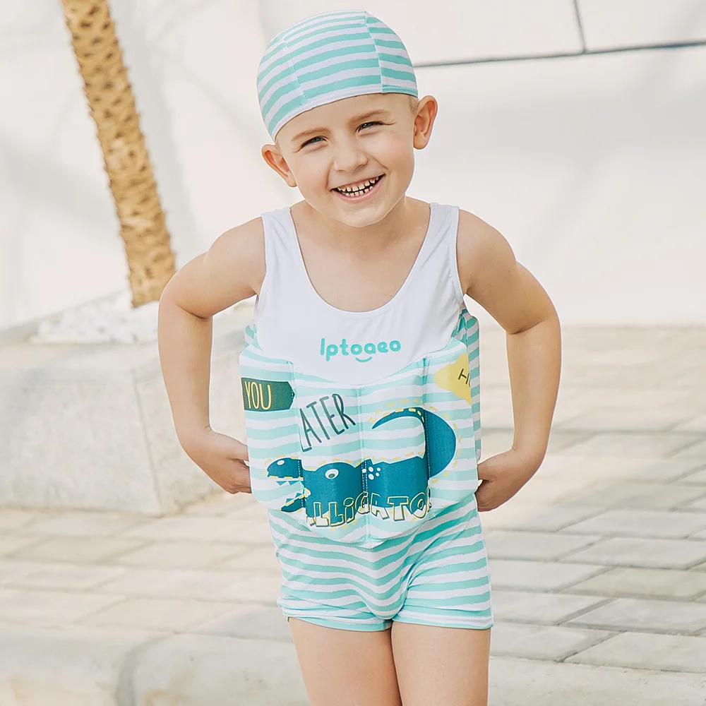 SabOlay/детский плавучий Купальник для девочек, одежда для купания для маленьких мальчиков, жилет Рашгард для мальчиков, футболка для плавания