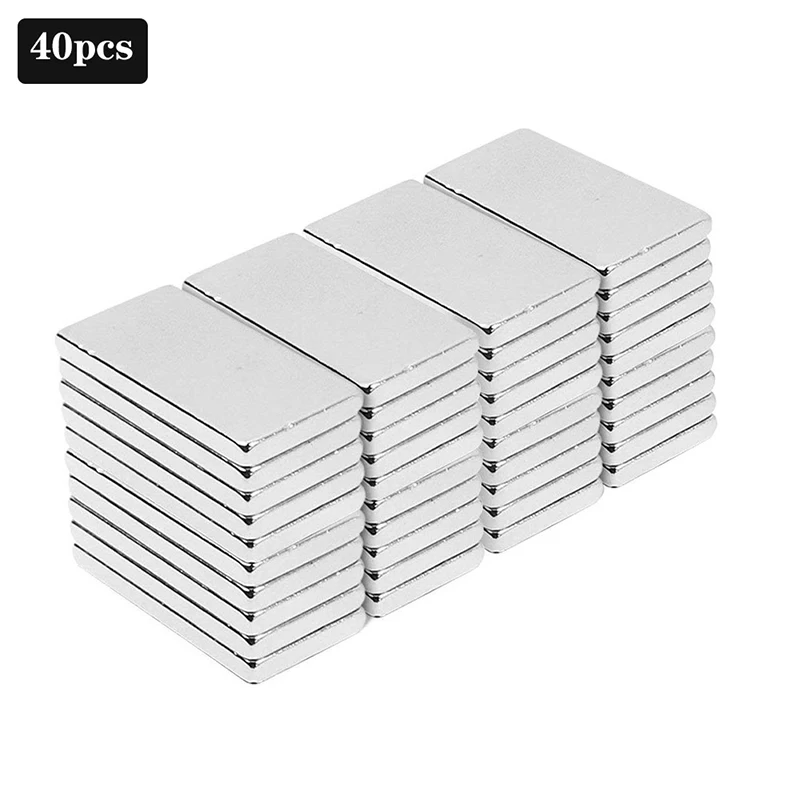 

2019 New 40Pcs Neodymium Magnets Super Neodymium Magnets Strong Rare Earth Magnet Refrigerators Offices Scientific Experiments