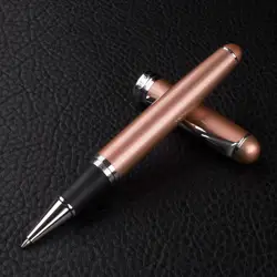 Jinhao 750 розовое золото 15 цветов Ручка-роллер черный/синие чернила Роскошные писать подарочные ручки ручка для каллиграфии бухгалтерская