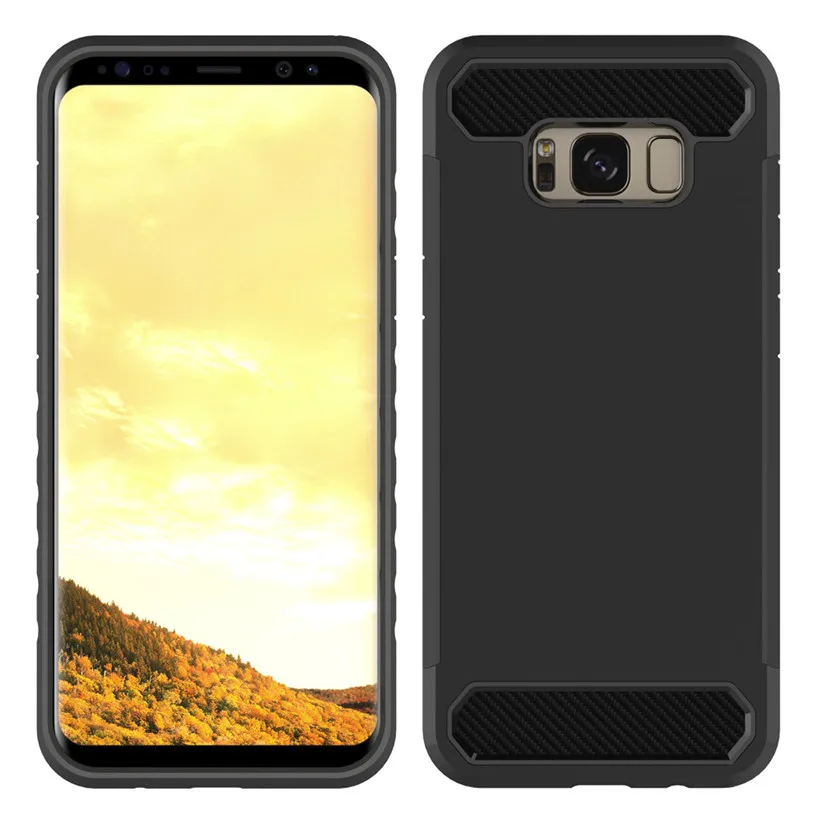 CARPRIE Mobile Phone Cases Slim Simple Carbon Fiber Mobile