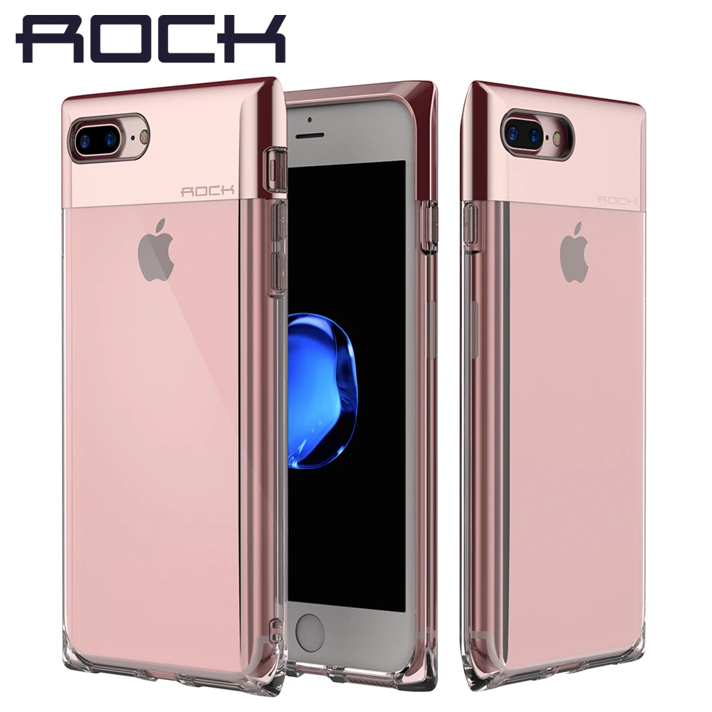 For iPhone 7/7 Plus Case,ROCK Crystal Series Luxury Cover for Apple ...