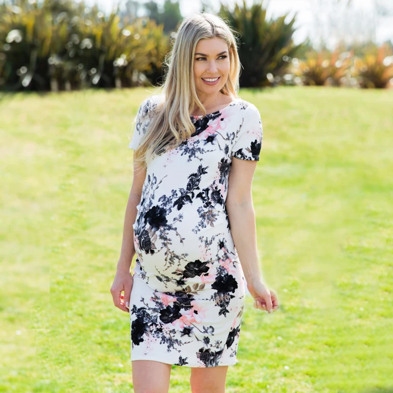 maternity dress-pregnancy dress-summer dress for pregnant women front 03