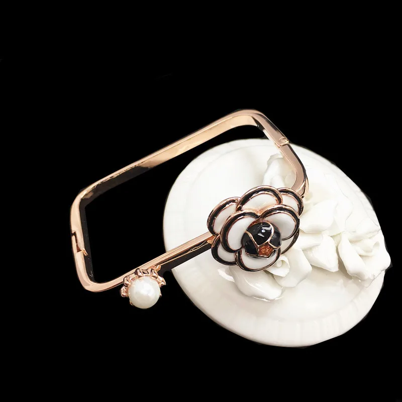 S25 Camellia flowers брендовые бразильские Браслеты pulseiras acessorios para mulher ювелирные браслеты