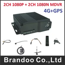 4channel digital video recorder for bus car truck,with GPS and 4G function.