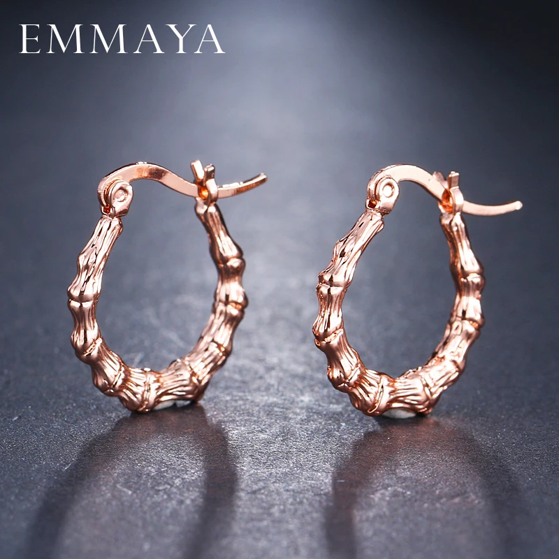 EMMAYA 4 цвета s круглые серьги модные дешевые ювелирные изделия оптом белые/Золотые