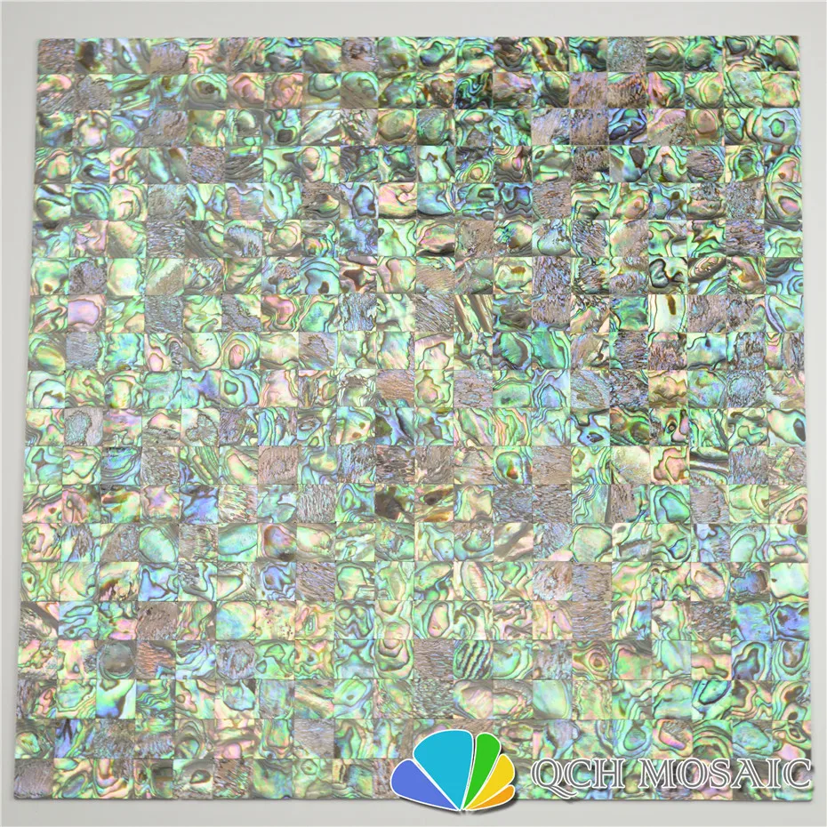 New Zealand abalone paua shell seamless mother of pearl mosaic tile for