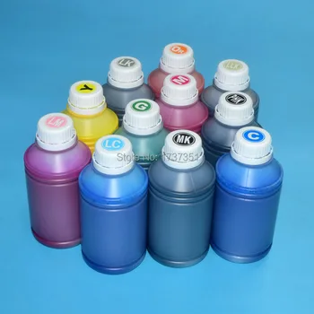 

500ml 11 color water soluble Pigment Ink For Epson Stylus Pro 4900 4910 Ink Cartridge with ARC chip T6531-T6539 T653A T653B