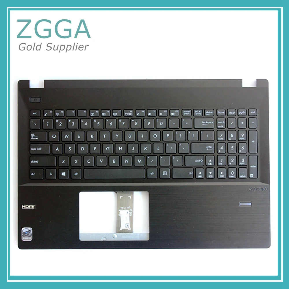 Подлинный ноутбук верхний чехол для ASUS P552LJ P552 PRO 552 подставка с американской клавиатурой верхняя крышка с отверстием FPR