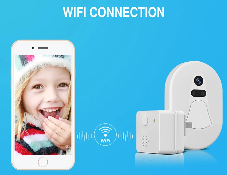 Looline-Video-Porteiro-Eletronico-IP-Wifi-Doorbell-Camera-4