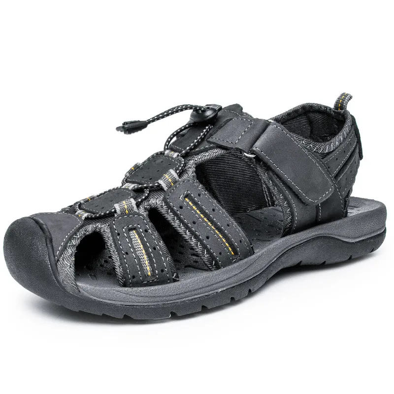 39-45 мужские сандалии удобные сандалии из мягкой кожи Мужская Летняя обувь