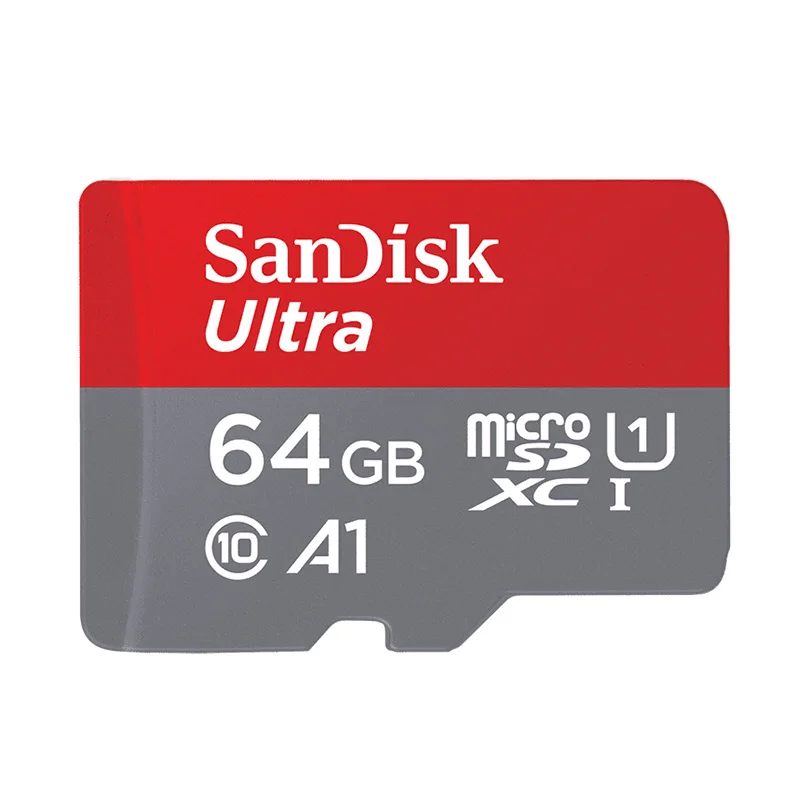 Sandisk Micro SD карта класс 10 32 Гб Оригинальная карта памяти sandisk 64 ГБ TF карта 16 Гб C10 флэш-карта для смартфона - Емкость: 64GB