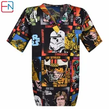 Бренд hennar мужской медицинский скраб-топ хлопок медицинская форма