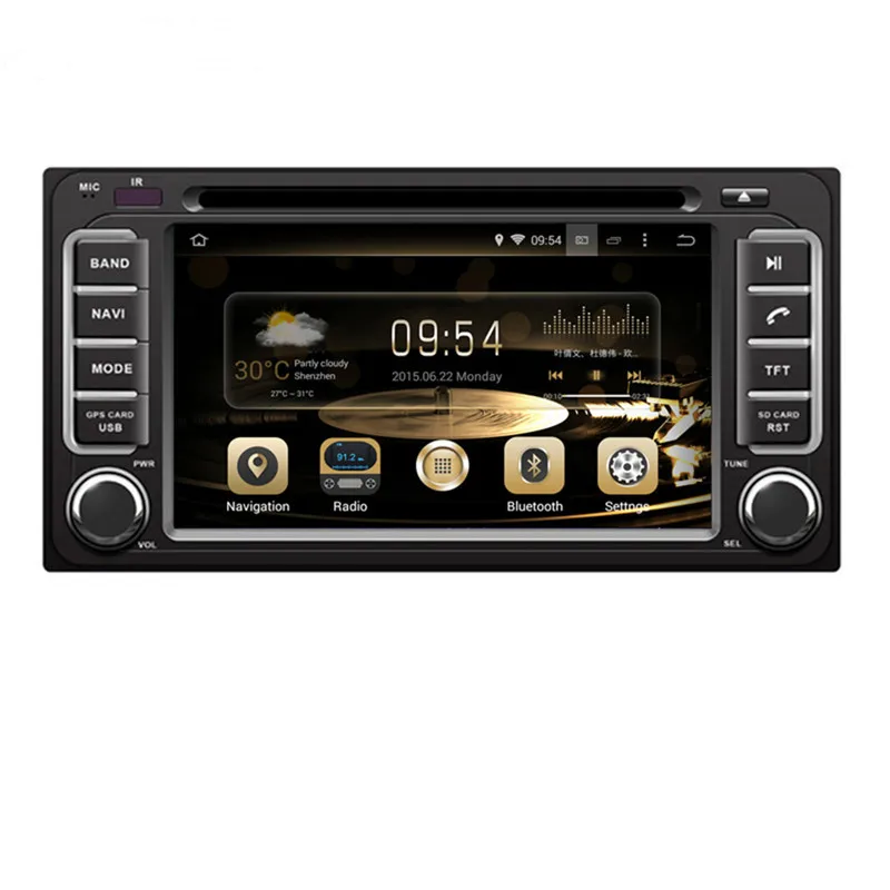 Best Ectwodvd Octa Core/Quad Core 4G/2G Android 9.0 Car Radio PC for Toyota VIOS for Toyota TUNDRA for Toyota HIGHLANDER 8