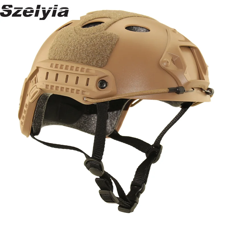 

Szelyia Sports Airsoft Military Fast Tactical Helmet Cover Casco Accessories Style Hunting Cs Face Mask Helmet capacete airsoft