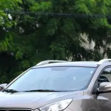 Серебряные украшения на крышу стойки боковые рельсы для hyundai Tucson ix35 2009