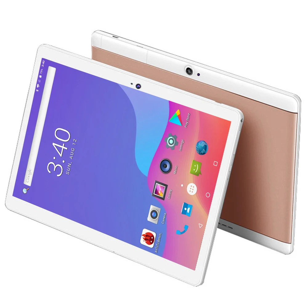10 inch Tablet Oact Core Android 8.0 Tablet 4GB 64GB 1280X800 IPS Dual SIM Card 5.0MP 4G FDD LTE Phone Call WIFI GPS Tablets 10