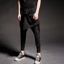 M-XXL Горячая Весна мужской для выступления певца модные украшения досуг брюки