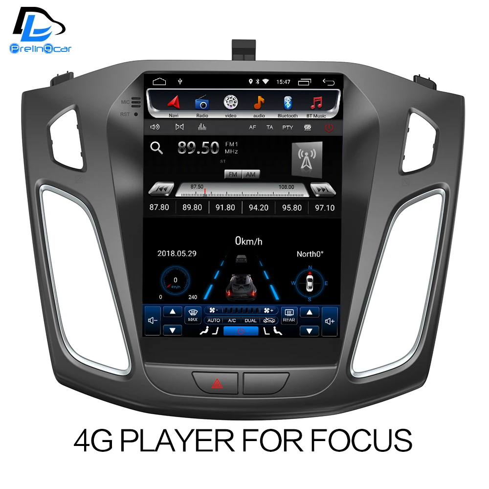 32G ROM Vertical screen android car font b gps b font multimedia video radio player in