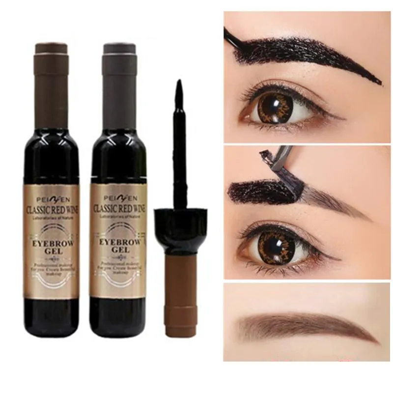 

1 Pcs Eyebrow Black Coffee Gray Peel Off Eye Brow Tattoo Shadow Eyebrow Gel Cosmetics Makeup for Women High Pigment Makeup