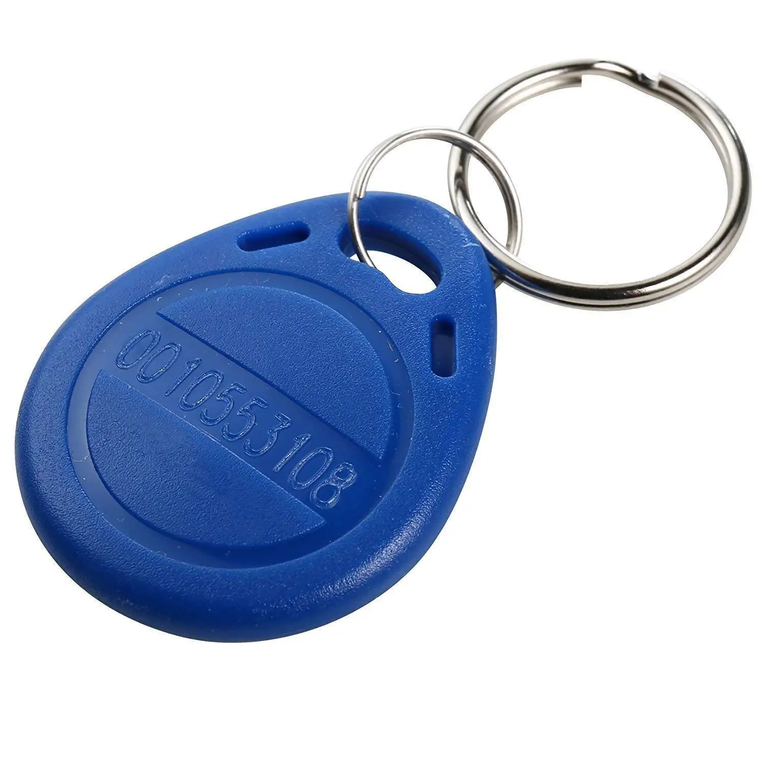 

EM4100 125KHz RFID EM ID Card Tag Token Key Chain Keyfob Read Only 10PCS