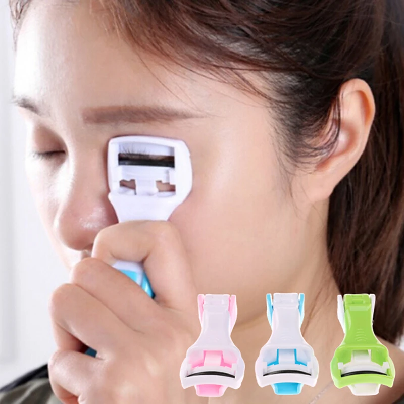 

1pc Eyelash Extension Curler Nipper Fake False Eyelash Curler Tweezers Eye Lash Applicator Auxiliary Clip Clamp Makeup Forceps