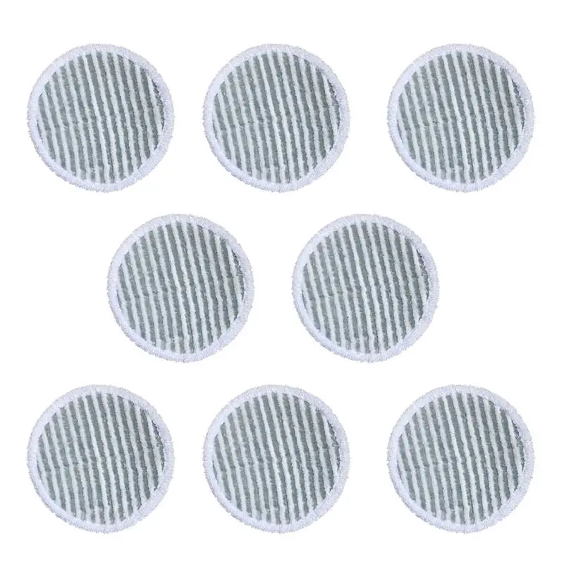 

8 Packs Spinwave Mop Pad Kit Replacement Pads for Bissell Spinwave 2039A 2124 Powered Hard Floor Mop