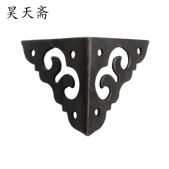 [Haotian vegetarian] Chinese classical imitation jewelry PACKER gusset Horn small cabinet corner HTG-085