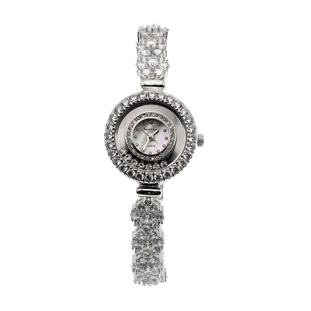 Женские часы Hermosa, модные кварцевые часы с браслетом 7,75 дюйма, идеальные вечерние наручные часы