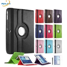 Case Para Samsung Galaxy Tab 3 10.1 pulgadas P5200 P5210 P5220 Tablet Cubierta Giratoria 360 Protector de Pantalla + stylus