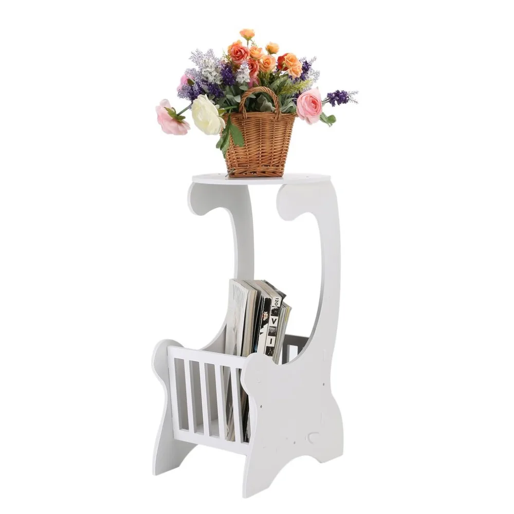 Wooden Magazine Storage Rack Sofa End Side Tea Desk Flower Display Stand Bedroom Bedside Table Modern Nightstand Home Furniture Wooden Magazine Storage Rack Sofa End Side Tea Desk Flower Display Stand Bedroom Bedside Table Modern Nightstand Home Furniture
