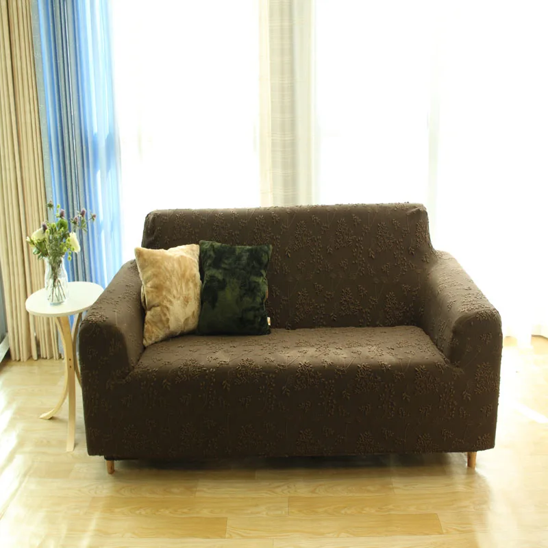 Stretch sofa cover Decorate Jacquard Fabric Couch Covers Polyester