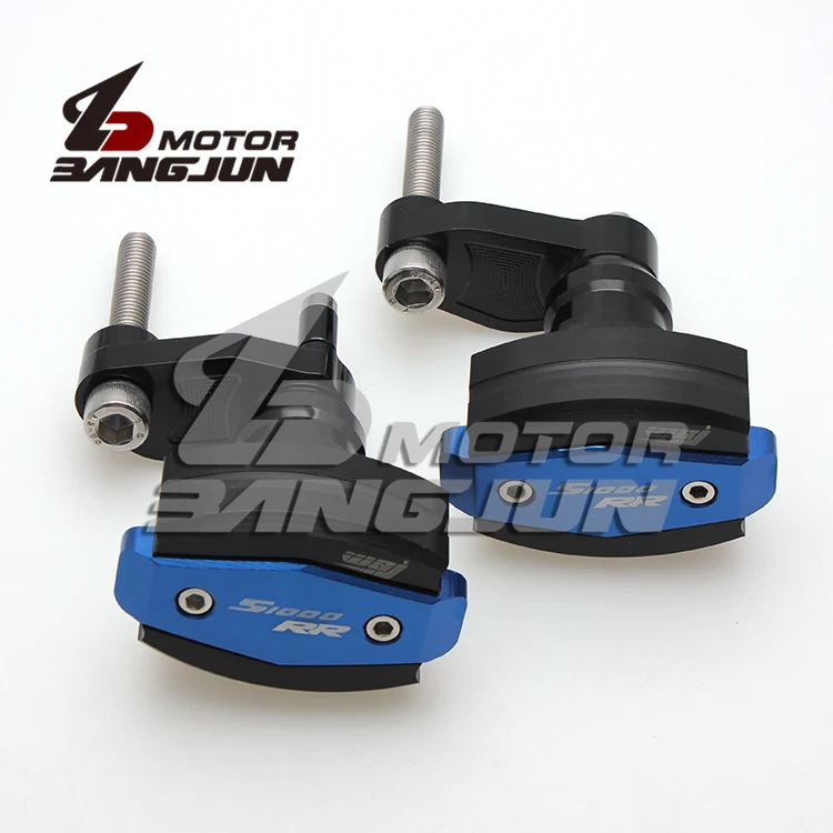 high quality cnc ALU Motorcycle frame sliders crash engine tank