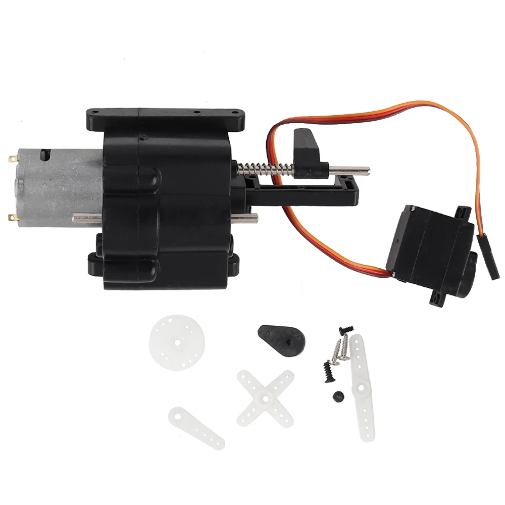

RC Cars Speed Change Gear Box w/ Motor Servo for WPL B14 B16 B24 B36 C24 C14 2.4G RC Crawler Military RC Trucks
