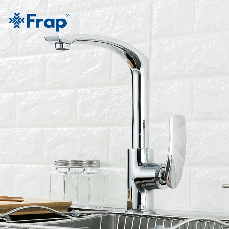 Новый хромированный смеситель водопад Frap кухонный torneira полированный Поворотный