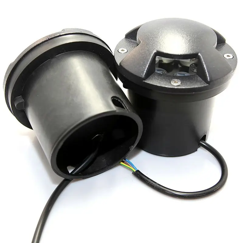 Conduziu a Luz White para Jardim Waterproof Subterrânea Dc12v - Ac85-265v Quente Cool Quintal Quadrados Enterrado Inground Lâmpadas 10 Pcs 5x2 w 6x2 3 Cheap Lâmpadas subterrâneas