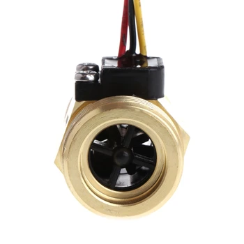 

Flow Sensor G3/4" DN20 Copper Hall Effect Liquid Water Flow Switch Sensor Meter #0616