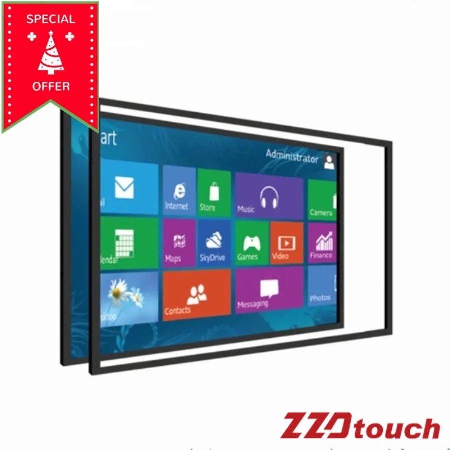 

15" 15.6" 17" 18.5" 19" 21.5" 22" 23.6" 24" 26" 27" infrared multi touch screen frame for lcd monitor 27 inch ir touch panel