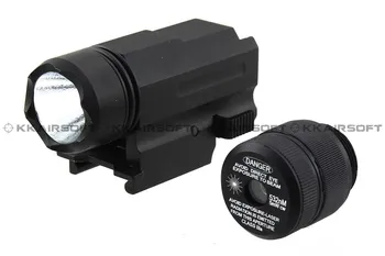 

Pistol Red Laser & CREE LED Flashlight combo [X3000B]