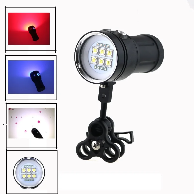 Buy 20000 Lumens Led Underwater Video Flashlight