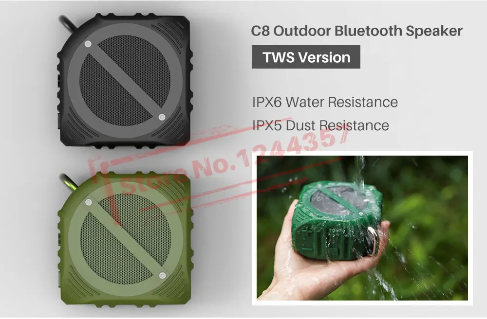 Outdoor Waterproof Bluetooth Speaker (18)