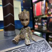 6cm Sitting Tree Man PVC Action Figure Guardians of the Galaxy 2 Tree Man Baby Model Toy Desk Decoration Gifts For Kid