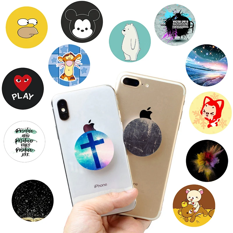 Popsoket, держатель для мобильного телефона, кольцо для пальца, карманная розетка, расширяющаяся подставка, крепление для планшета и стола